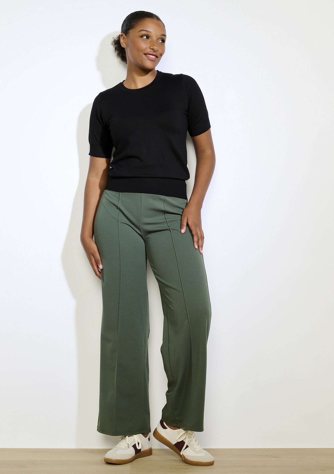 Geribbelde trui, Geribbelde trui - BLACK - 04006902_1119