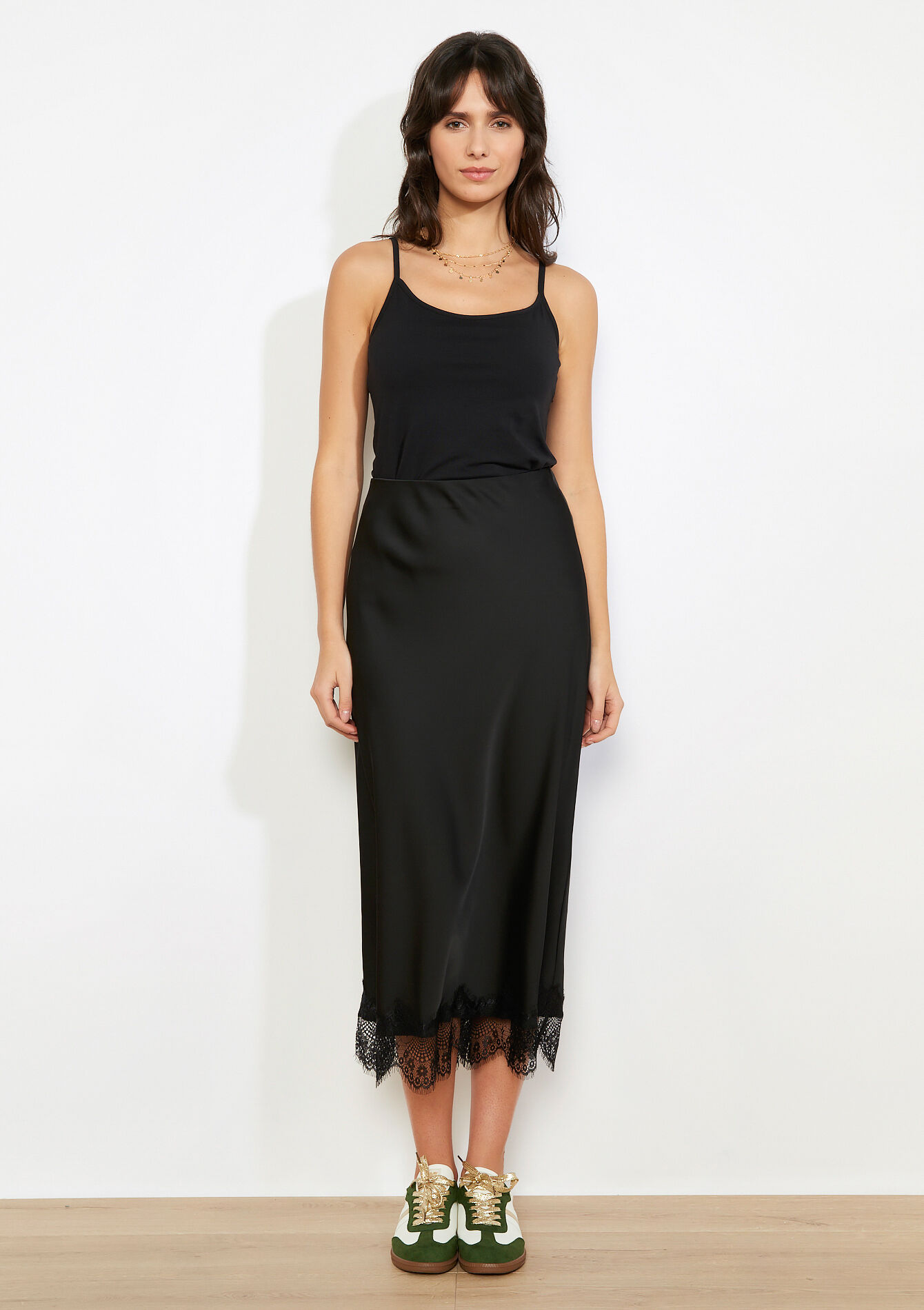 Top met fijne bandjes - BLACK - 02200524_1119