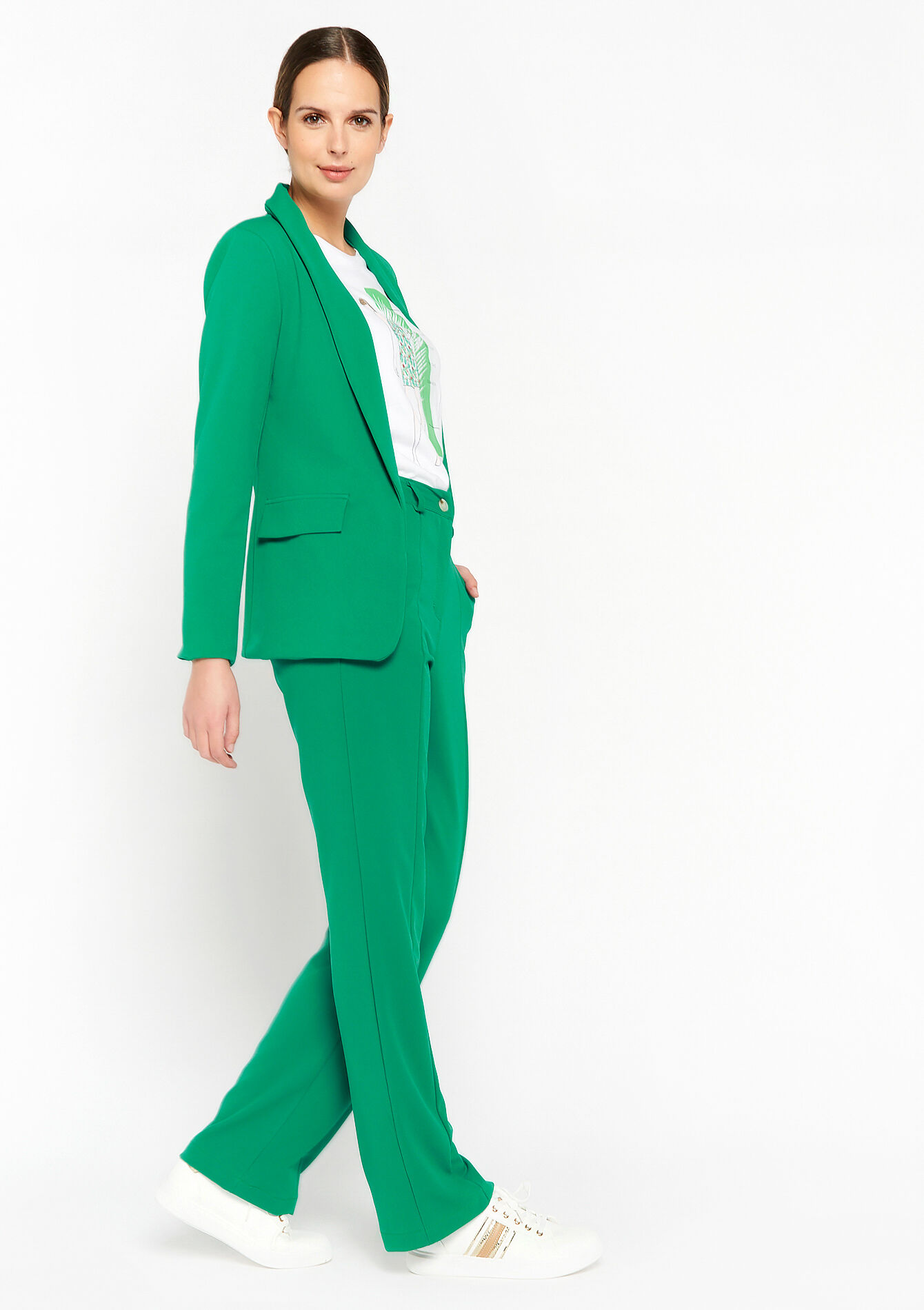 Suiting broek - GREEN APPLE - 06100506_1783