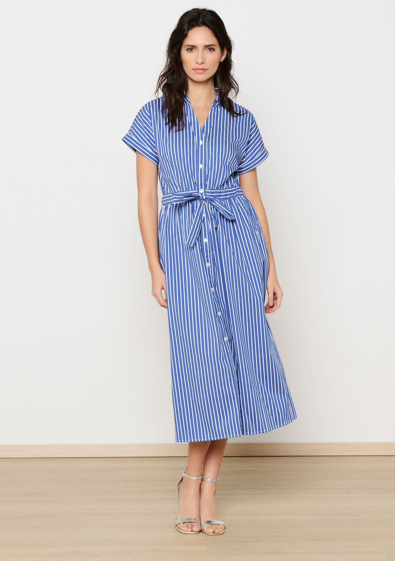 Ralph Lauren Chemise RayÃ©e Bleue Femme Polo Ralph Lauren Polo