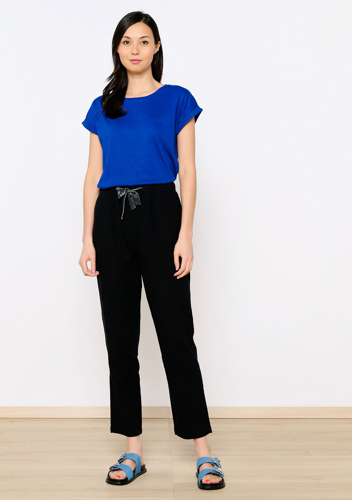 T-shirt basique, T-shirt basique - ELECTRIC BLUE - 02301493_1619