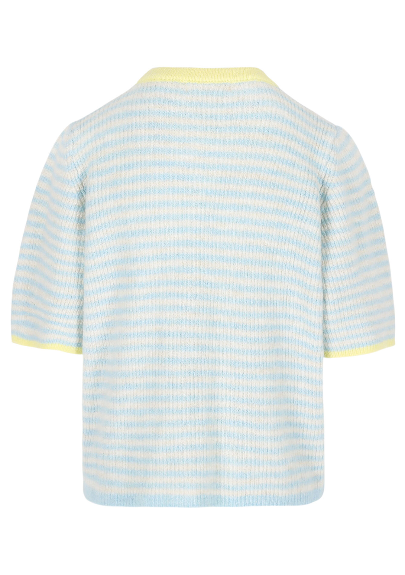 Delicate striped cardigan, Delicate striped cardigan - LT BLUE - 04101336_2519