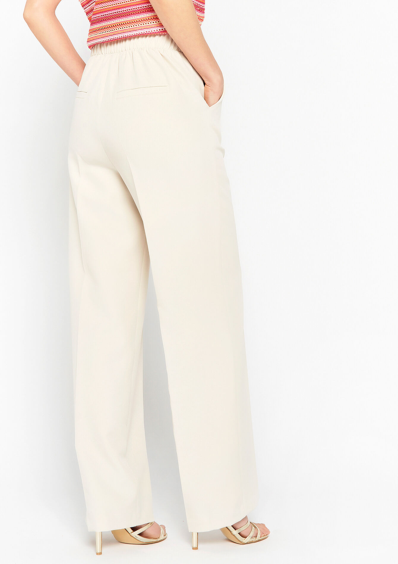 Suiting trousers, Suiting trousers - BEIGE ECRU - 06100512_4022