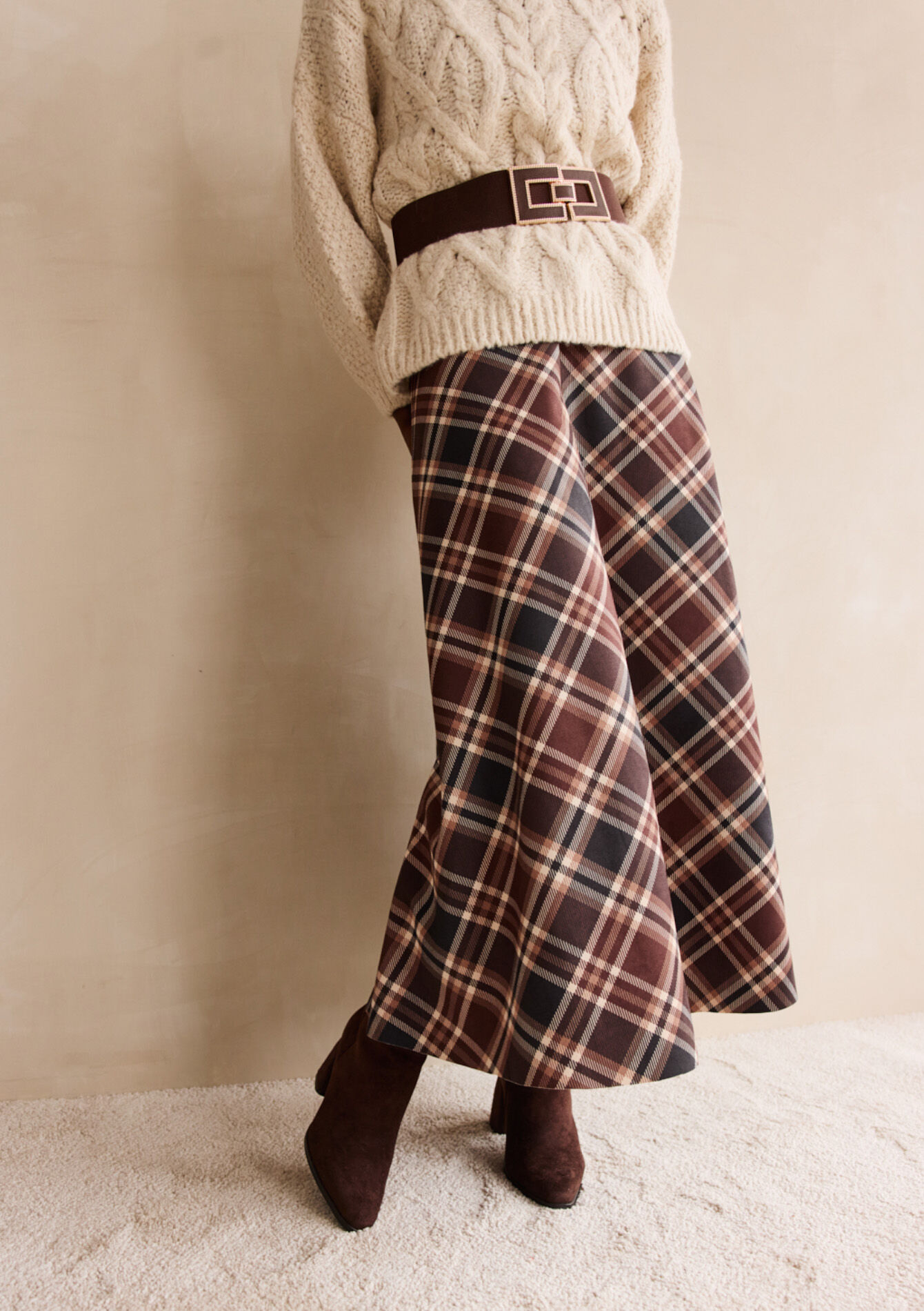 Suedine maxirok, Suedine maxirok - BLACK - 07101454_1119