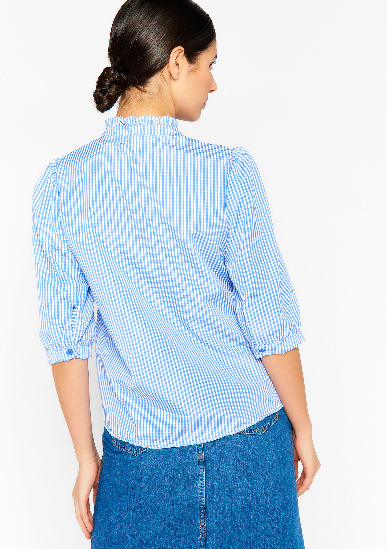 Striped shirt, Striped shirt - BLUE PASTEL - 1073957