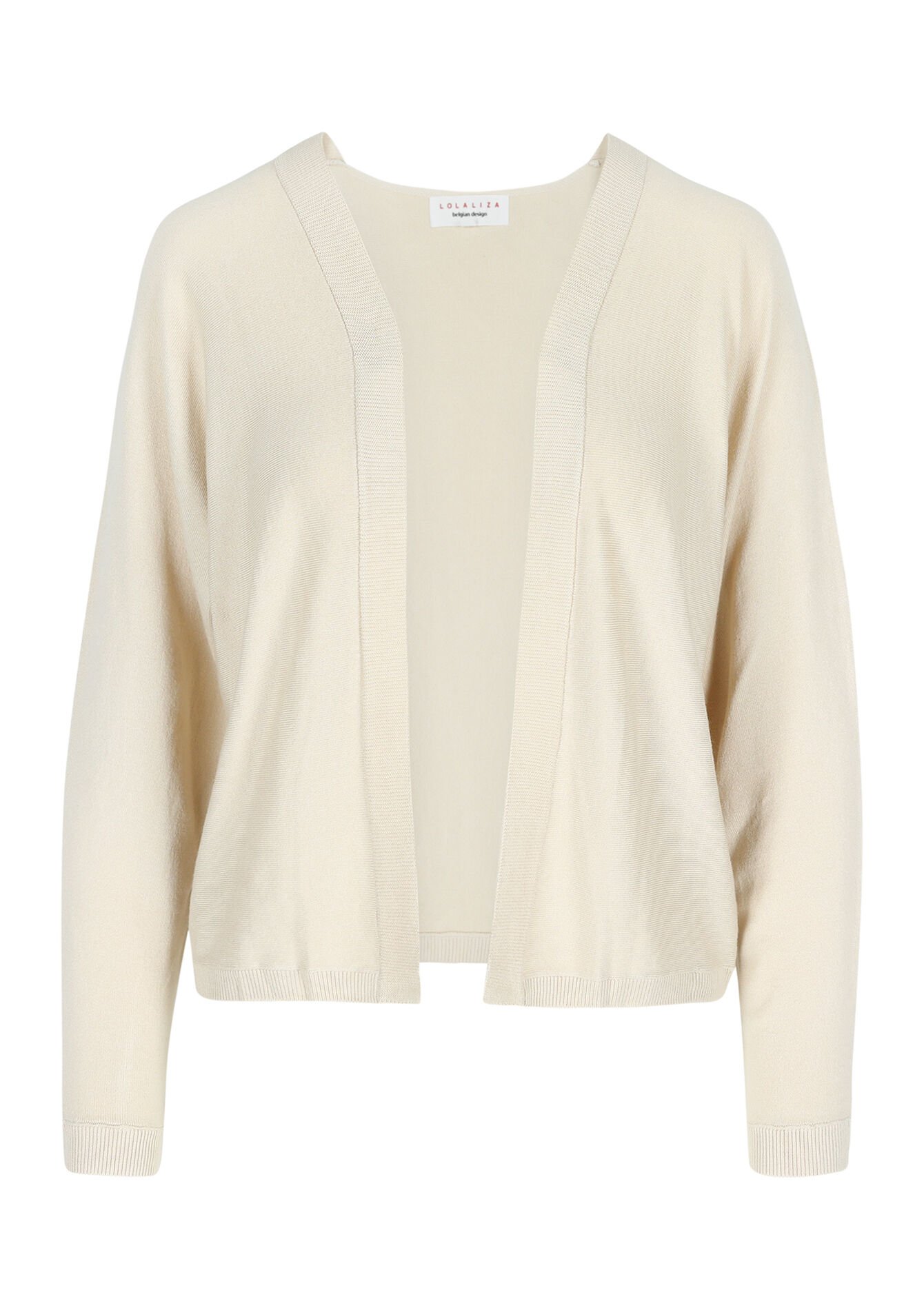 Cardigan met vleermuismouwen, Cardigan met vleermuismouwen - LT BEIGE - 04101083_2527