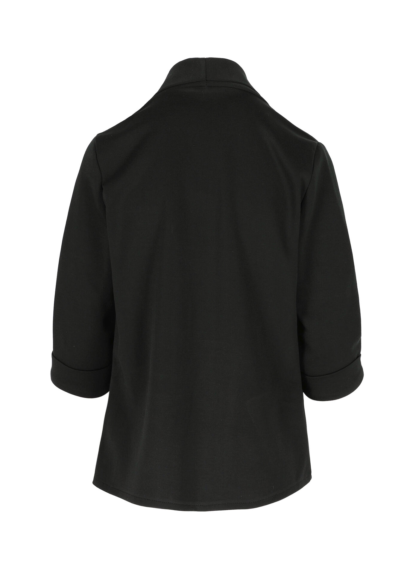 Soepele gestructureerde blazer, Soepele gestructureerde blazer - BLACK - 09101090_1119