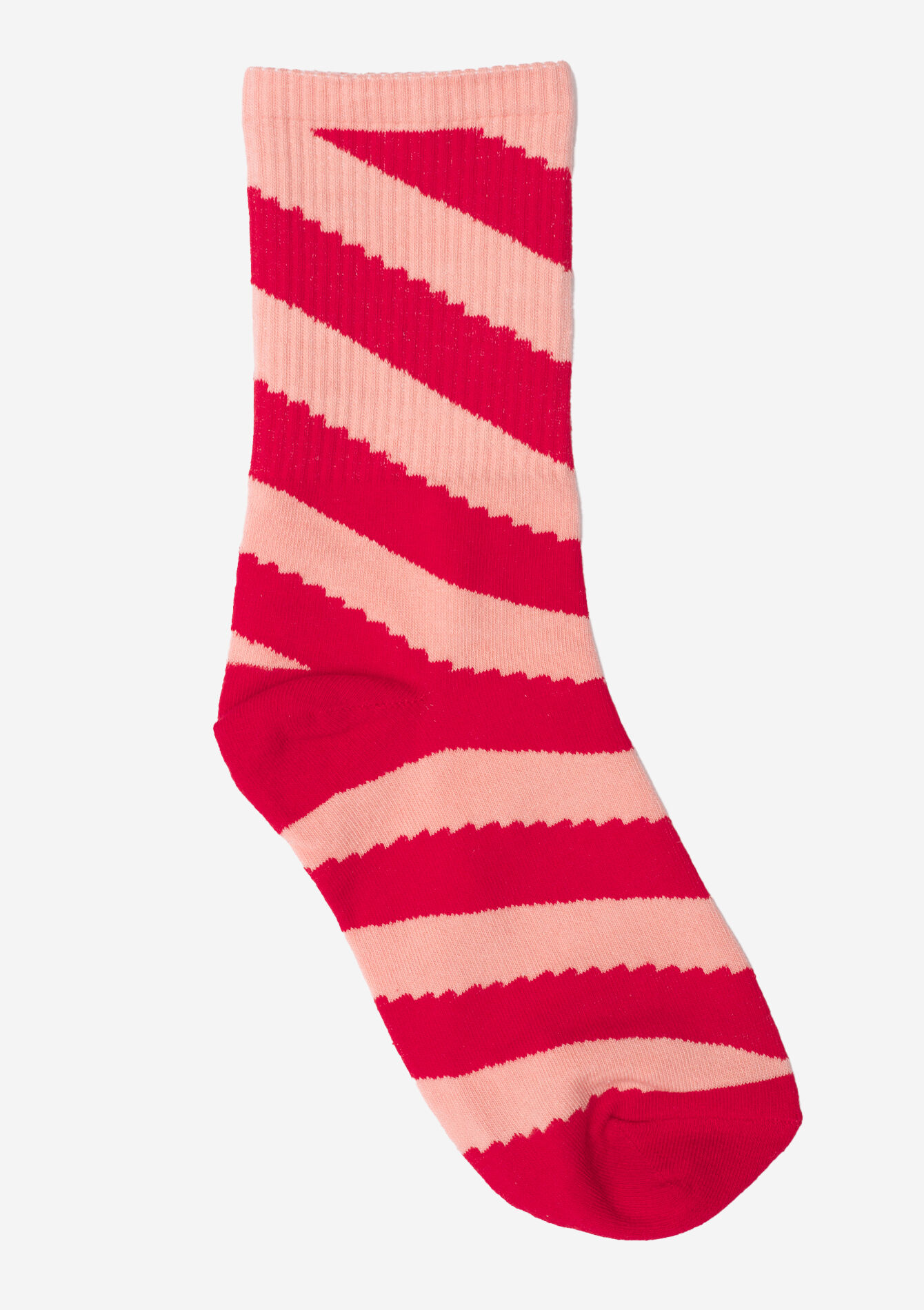 Gedurfde streepsokken, Gedurfde streepsokken - RED LIPSTICK - 17101432_5310