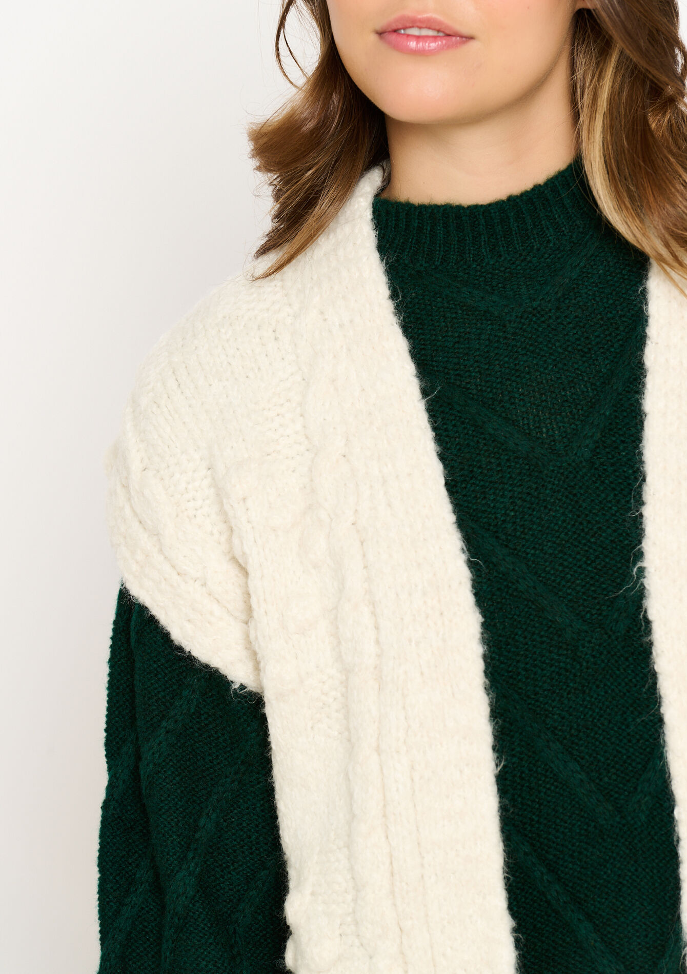 Cardigan sans manches, Cardigan sans manches - VANILLA WHITE - 1118969