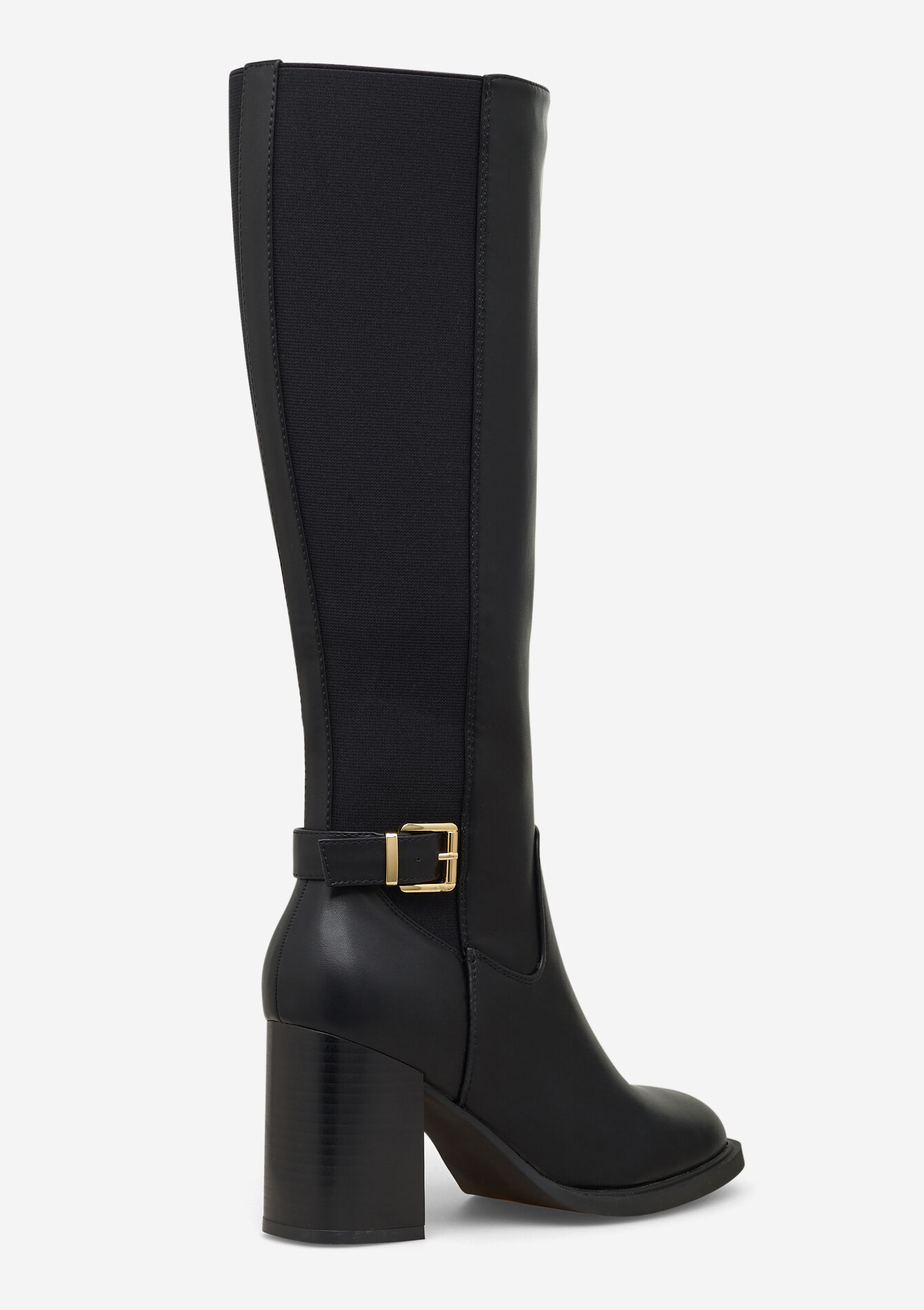 Hoge laarzen met hak, Hoge laarzen met hak - BLACK - 13100237_1119