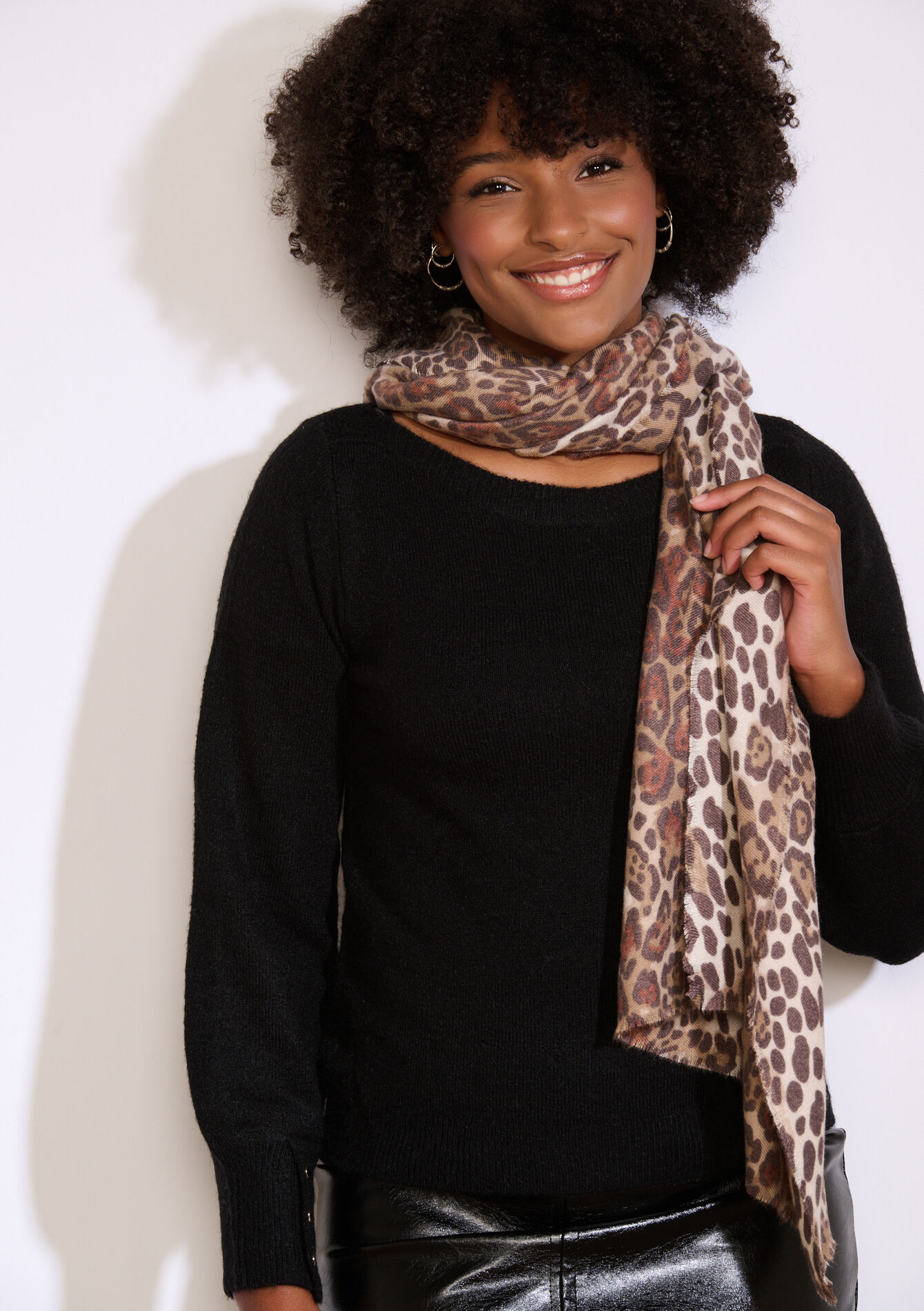 Zachte leopard sjaal, Zachte leopard sjaal, , detail_model