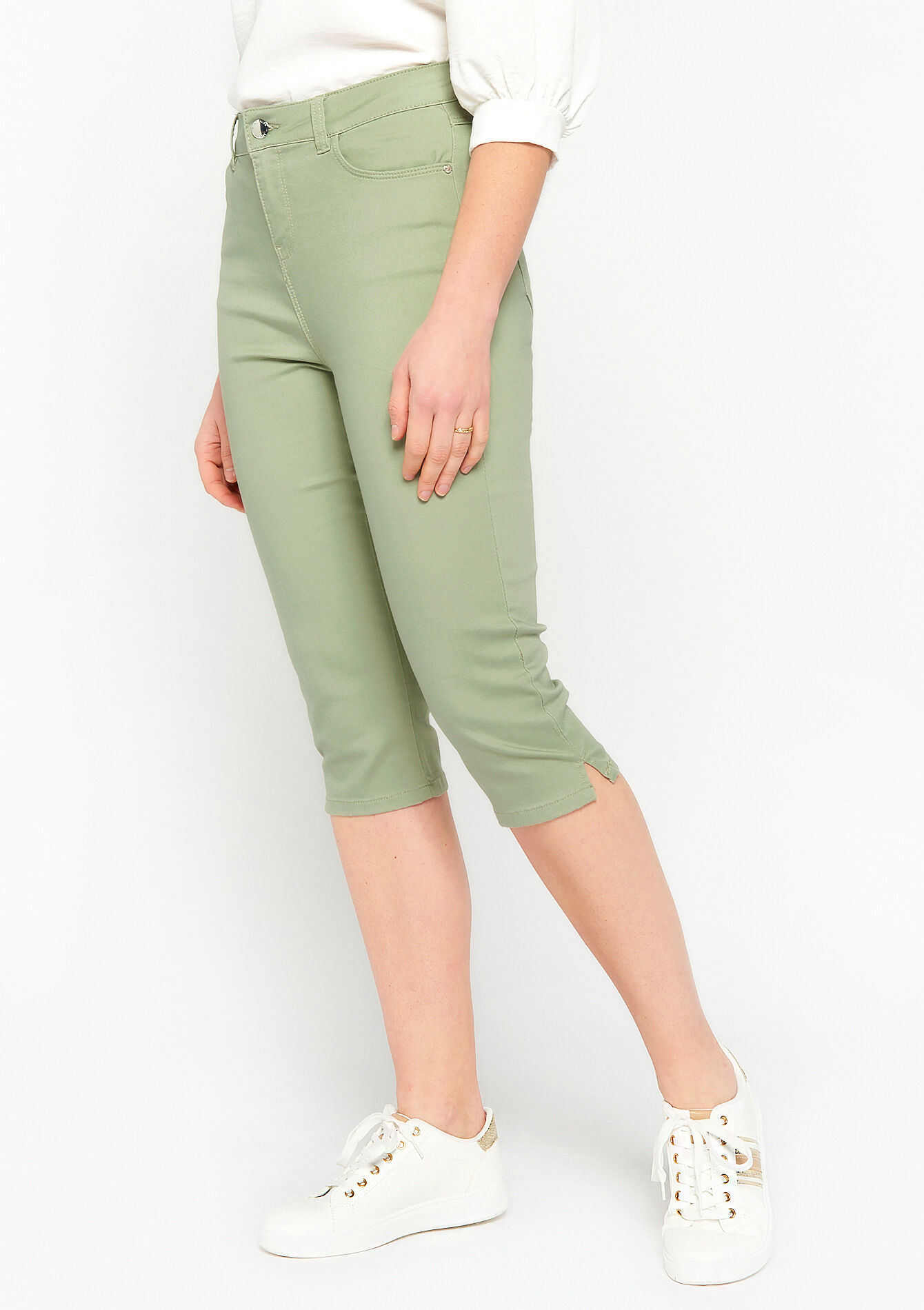 Pantacourt - KHAKI FADED - 06004301_4326