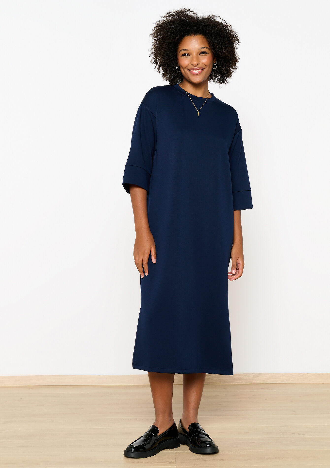 Rechte trui-jurk, Rechte trui-jurk - NAVY BASIC - 08103973_2723