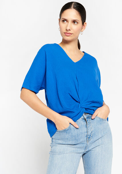 Tetra blouse - BLUE FAIENCE - 05702206_1584