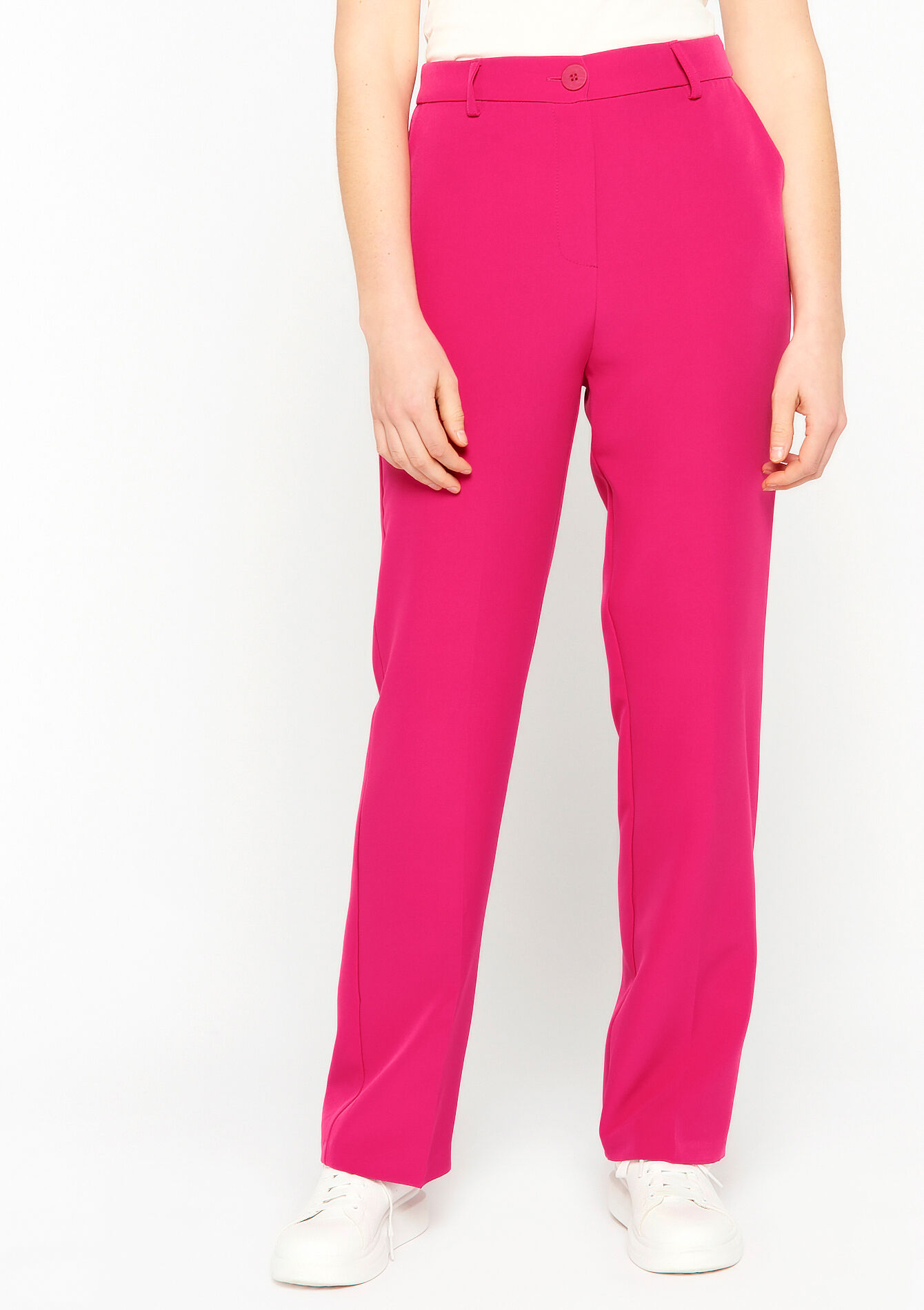 Suiting broek - PINK CAMELIA - 06100505_5614