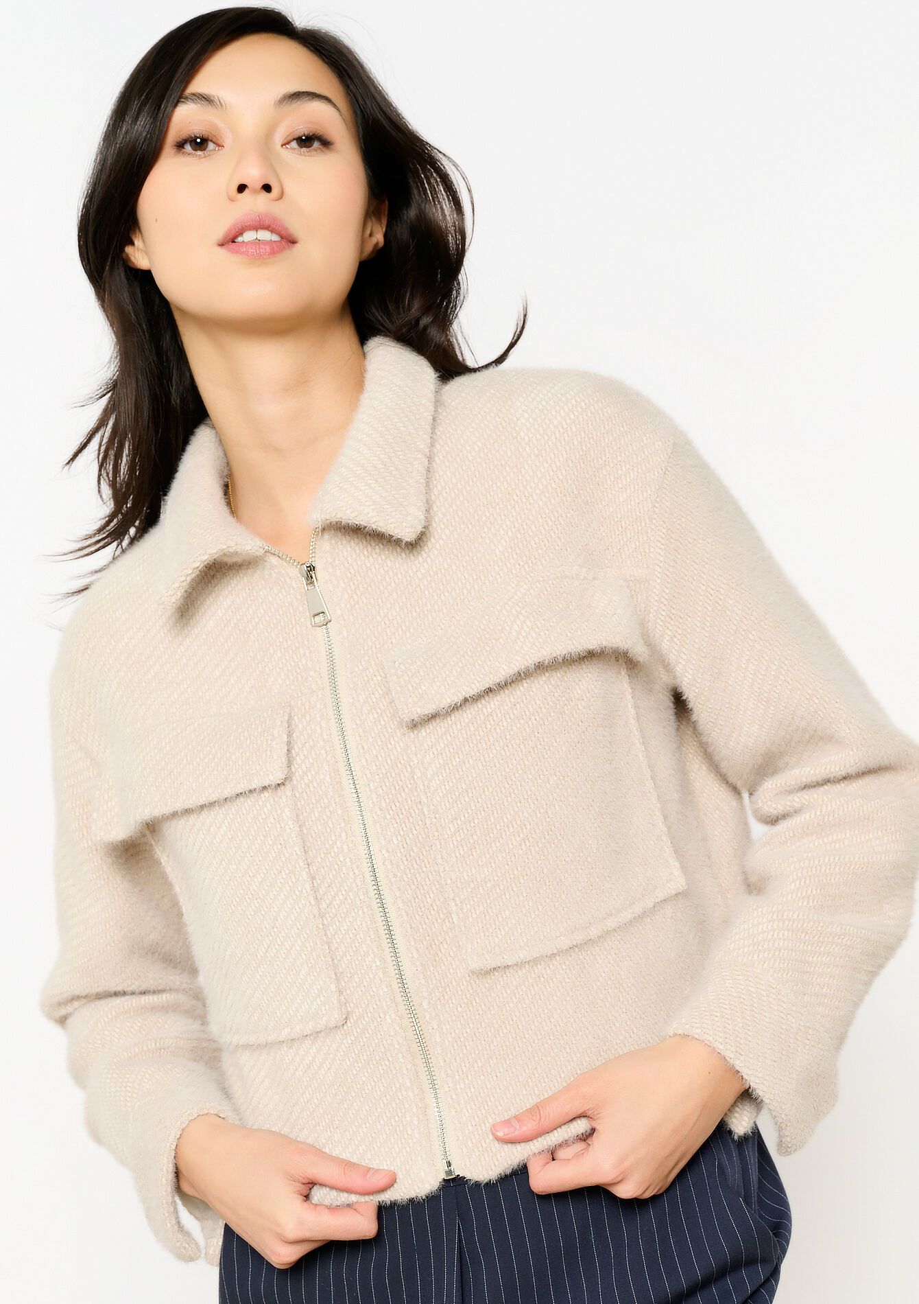 Zacht jasje, Zacht jasje - LT BEIGE - 09001461_2527