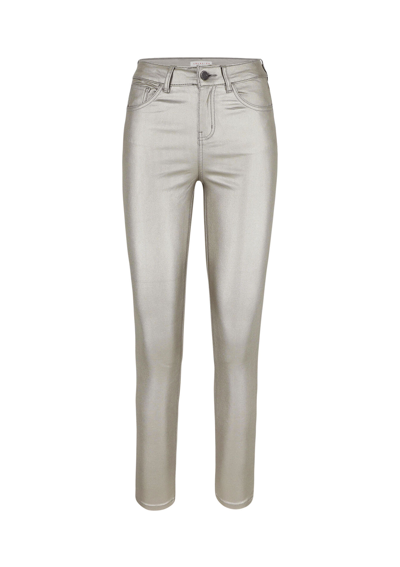 Metallic broek, Metallic broek - SILVER - 06004494_1059
