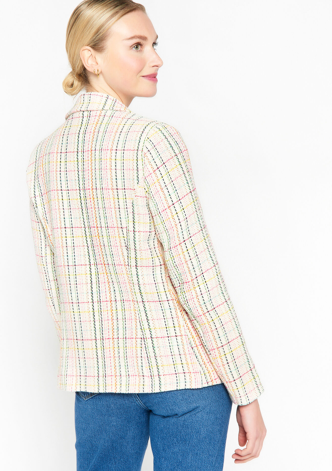 Tweed blazer - OFFWHITE - 09100755_1001