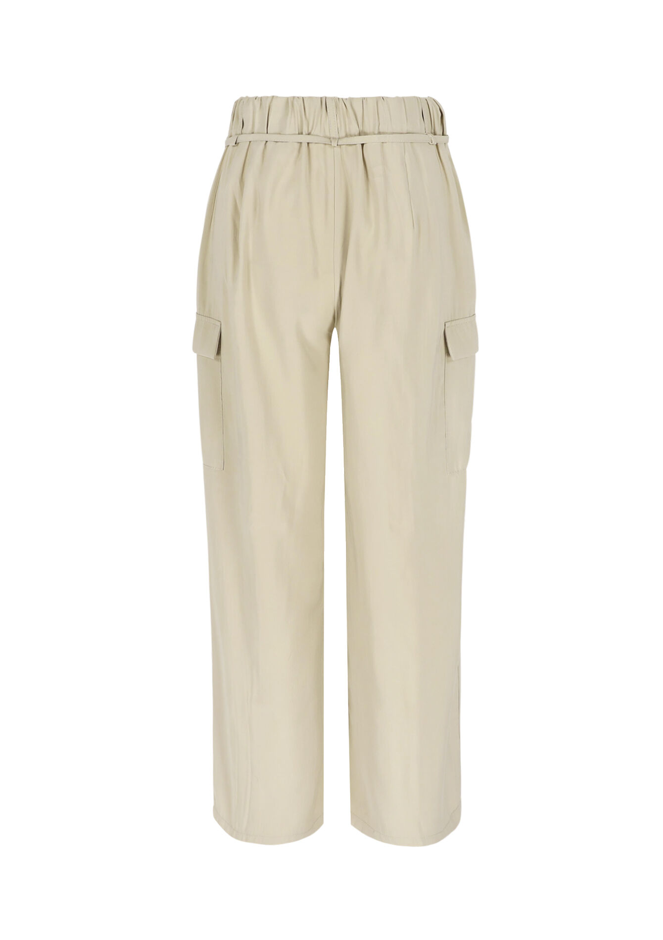 Pantalon cargo fluide, Pantalon cargo fluide - LT BEIGE - 06601127_2527