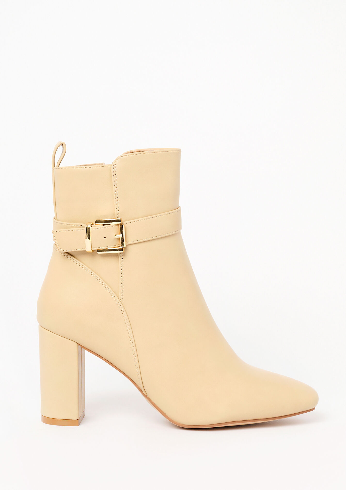 Ankle boots with buckle, Ankle boots with buckle, , back