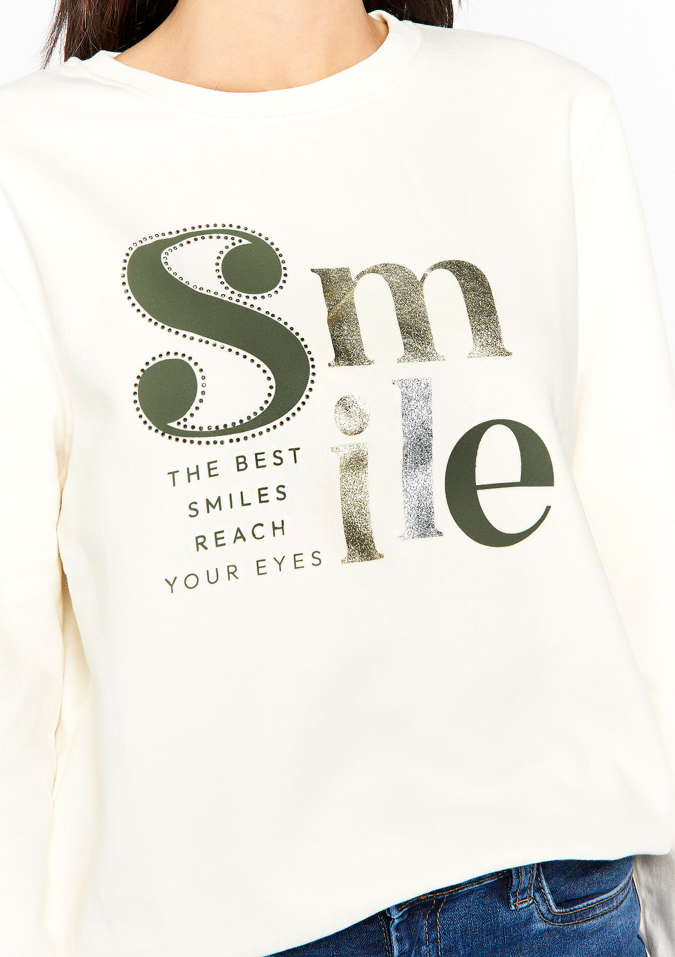 Sweater with artwork - OFFWHITE - 03001689_1001