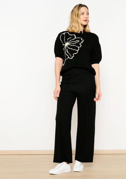 Loose-fitting trousers - BLACK - 06600824_1119