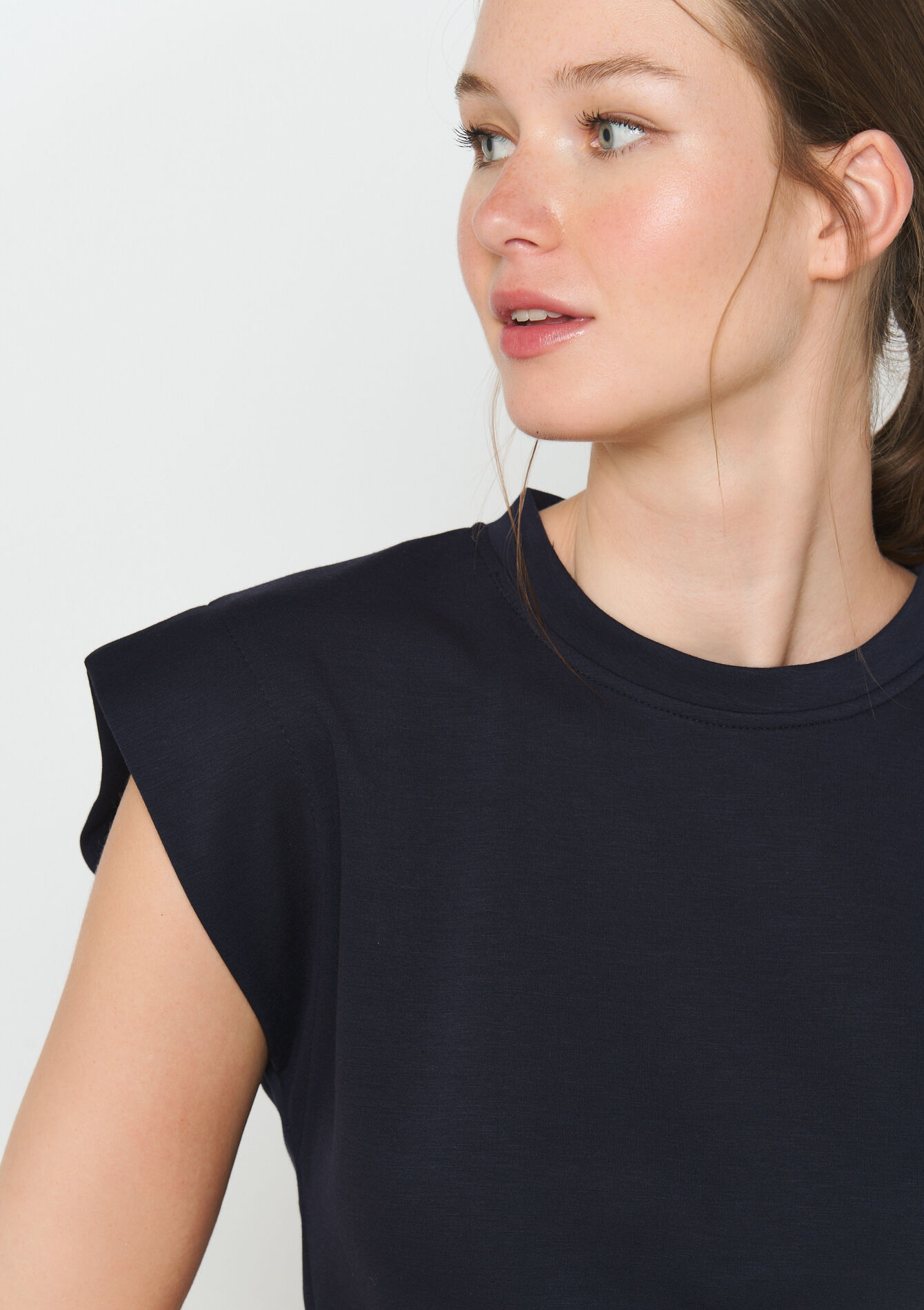 Sweat à manches courtes, Sweat à manches courtes - NAVY BASIC - 03001712_2723