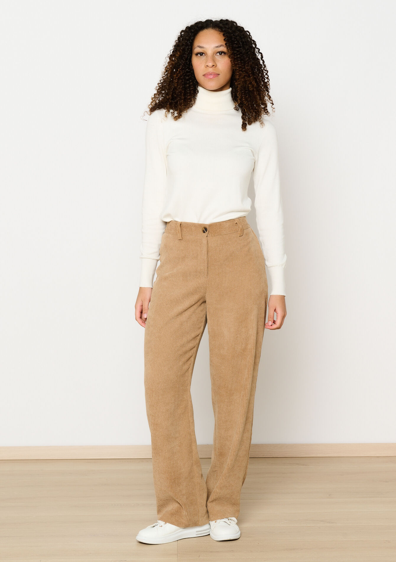 Corduroy broek, Corduroy broek - CAMEL CINNAMON - 06100650_3835