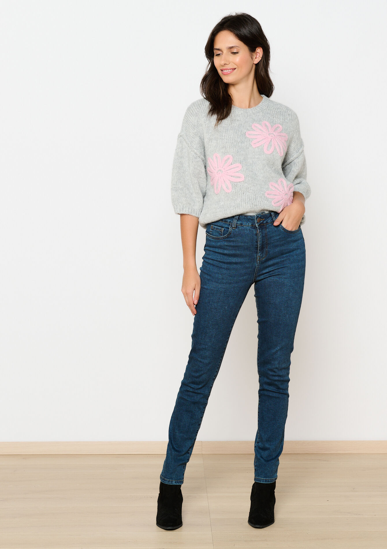 Jean coupe slim, Jean coupe slim - DARK BLUE - 22000530_0501