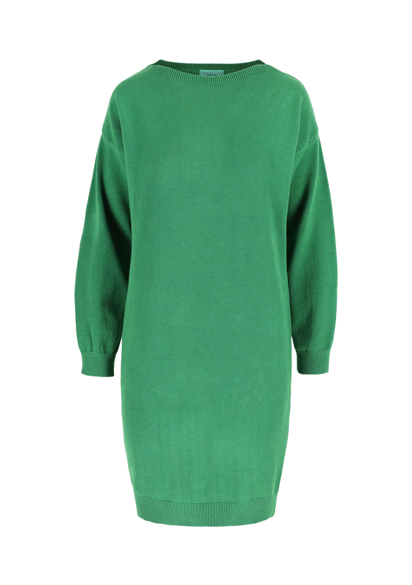 Oversized gebreide jurk, Oversized gebreide jurk - GREEN APPLE - 08103503_1783