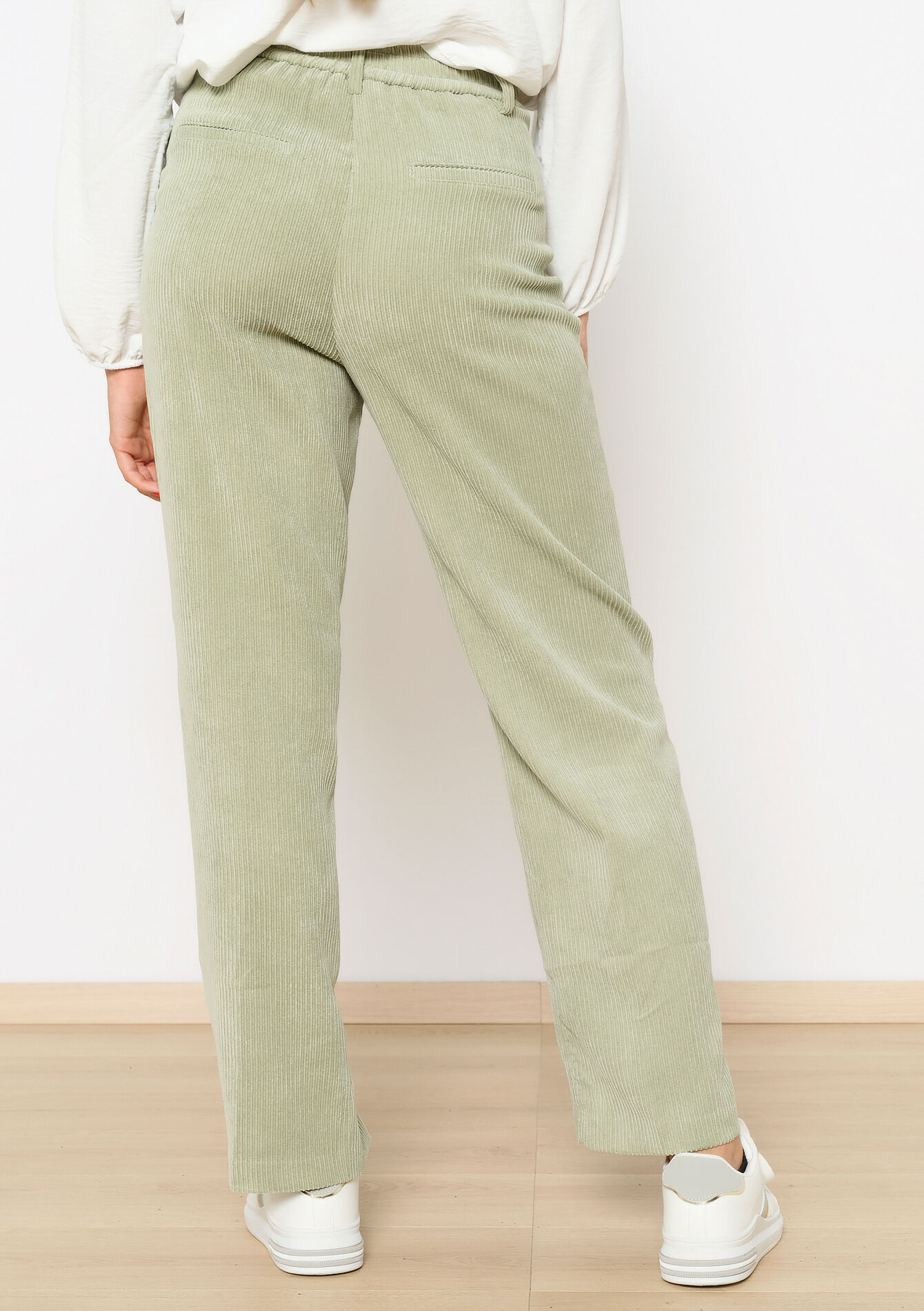 Corduroy broek, Corduroy broek - MINT GREEN - 06100650_1723