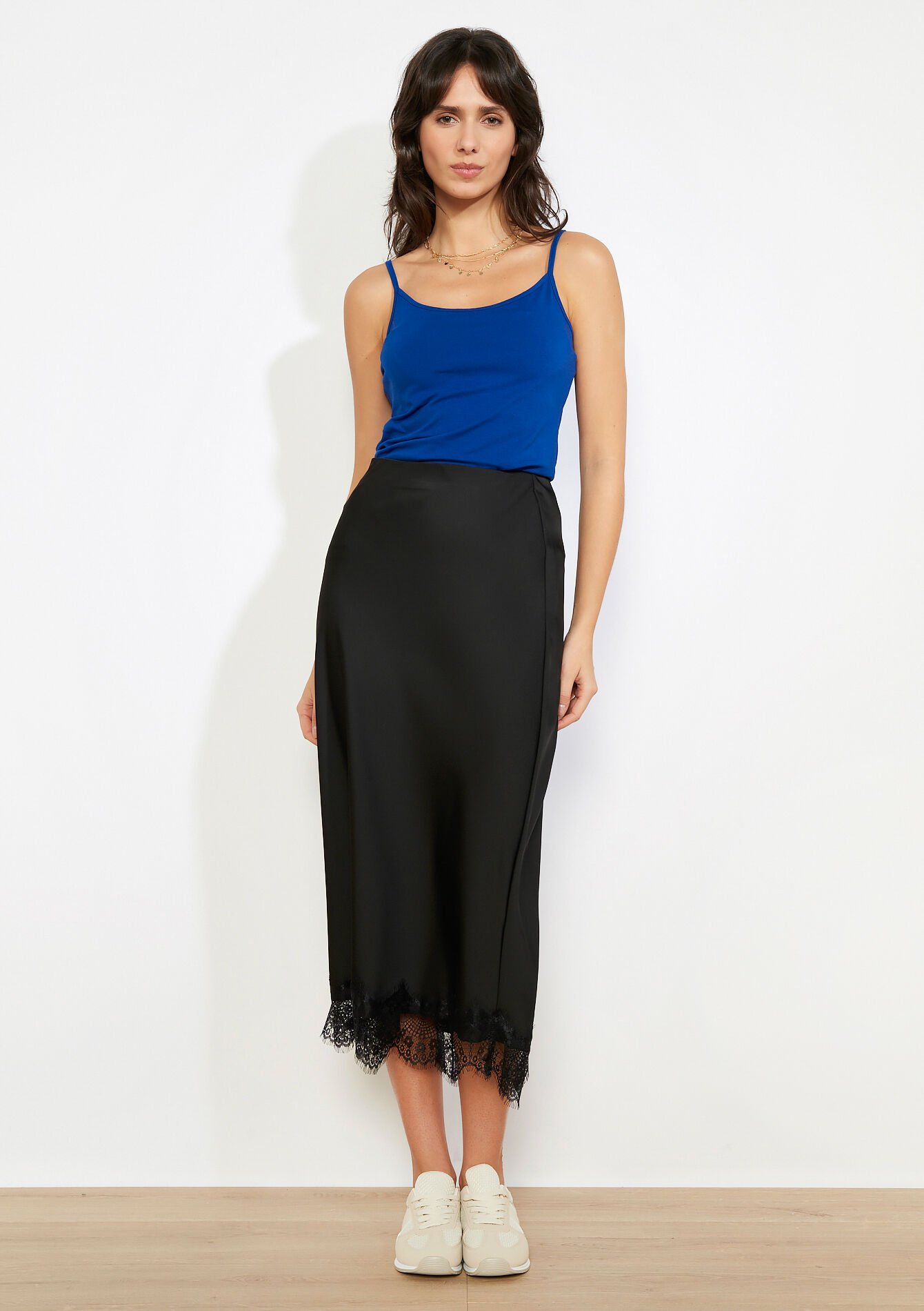 Top met fijne bandjes, Top met fijne bandjes - ELECTRIC BLUE - 02200524_1619