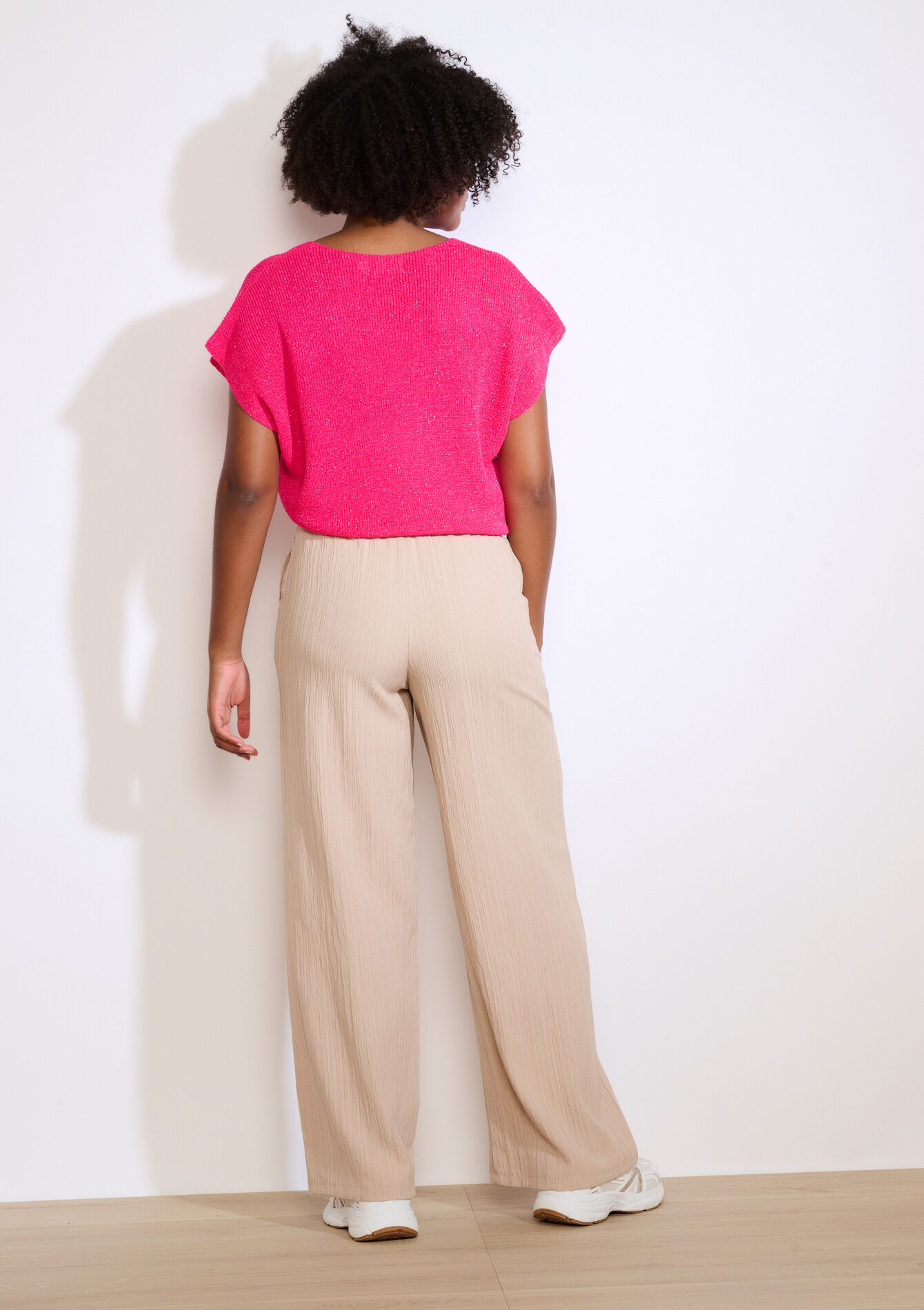 Pantalon fluide moderne - LT BEIGE - 06601033_2527