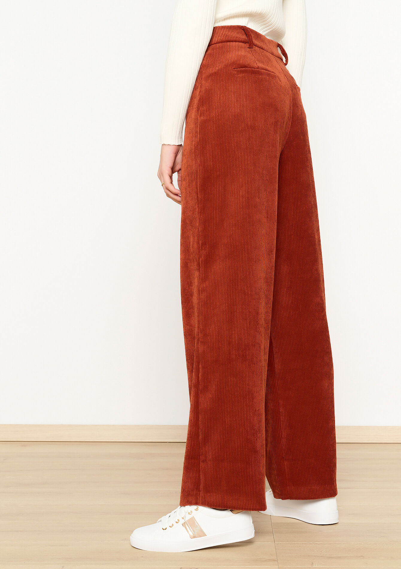 Corduroy broek, Corduroy broek - RUST BROWN - 06100589_1283