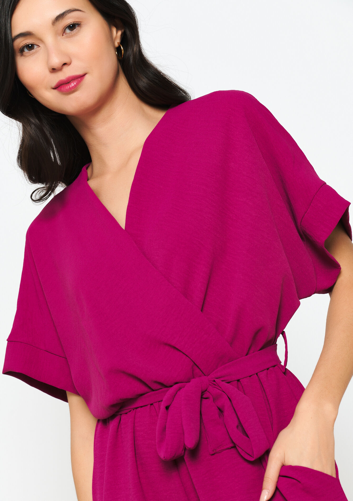 Combinaison style kimono - VIOLINE - 06004483_2576