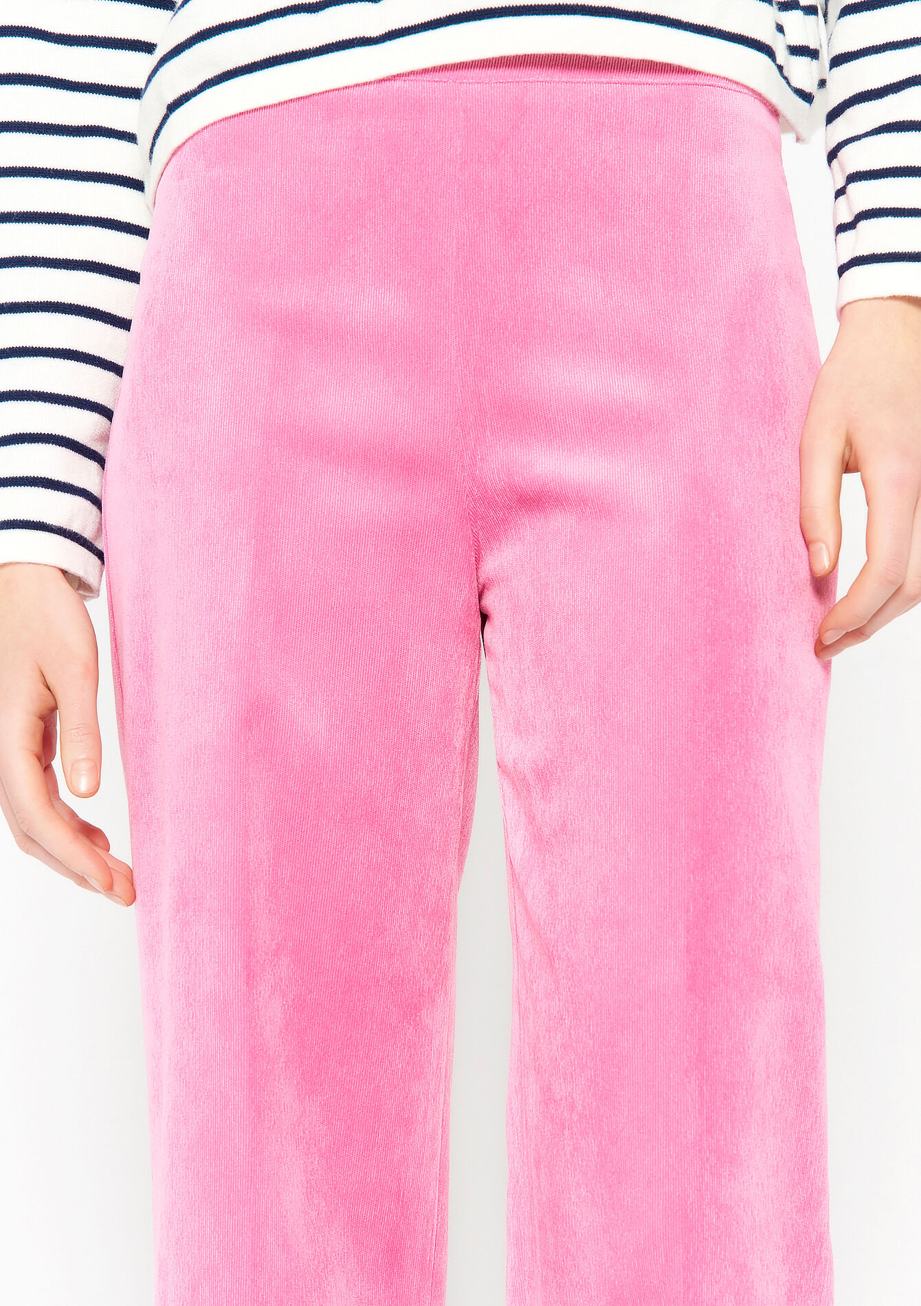 Corduroy trousers, Corduroy trousers - PINK BUBBLEGUM - 06600720_1477
