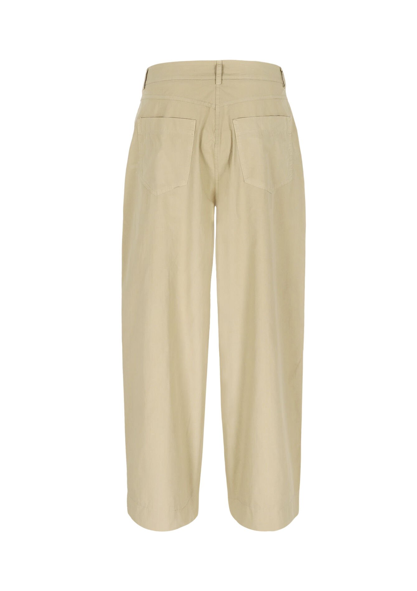 Poplin barrel broek - LIGHT CAMEL - 06601132_3814