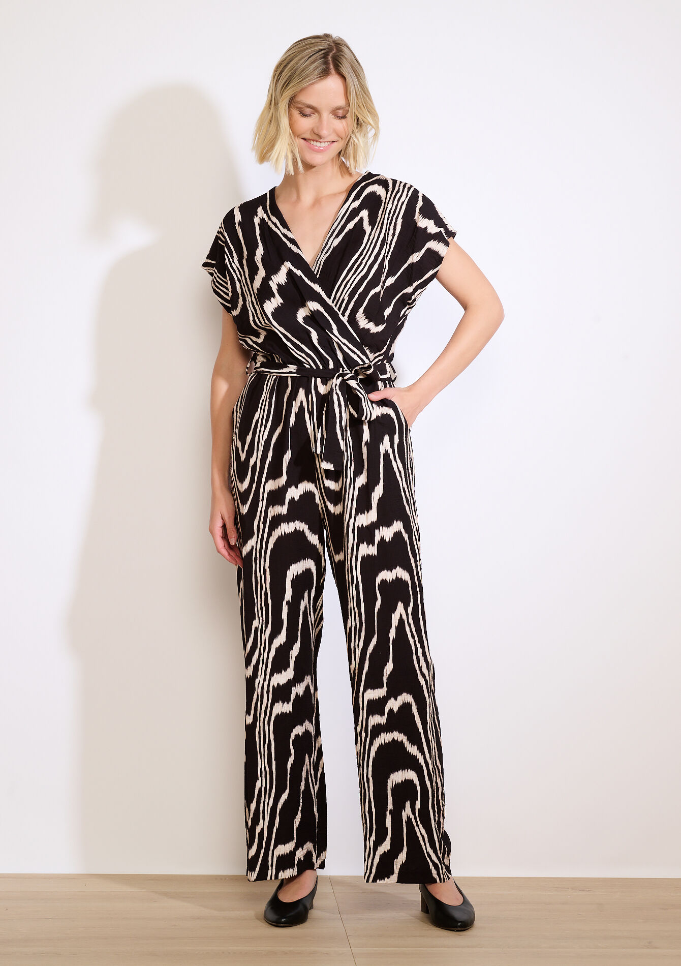 Jumpsuit met ceintuur, Jumpsuit met ceintuur, , back