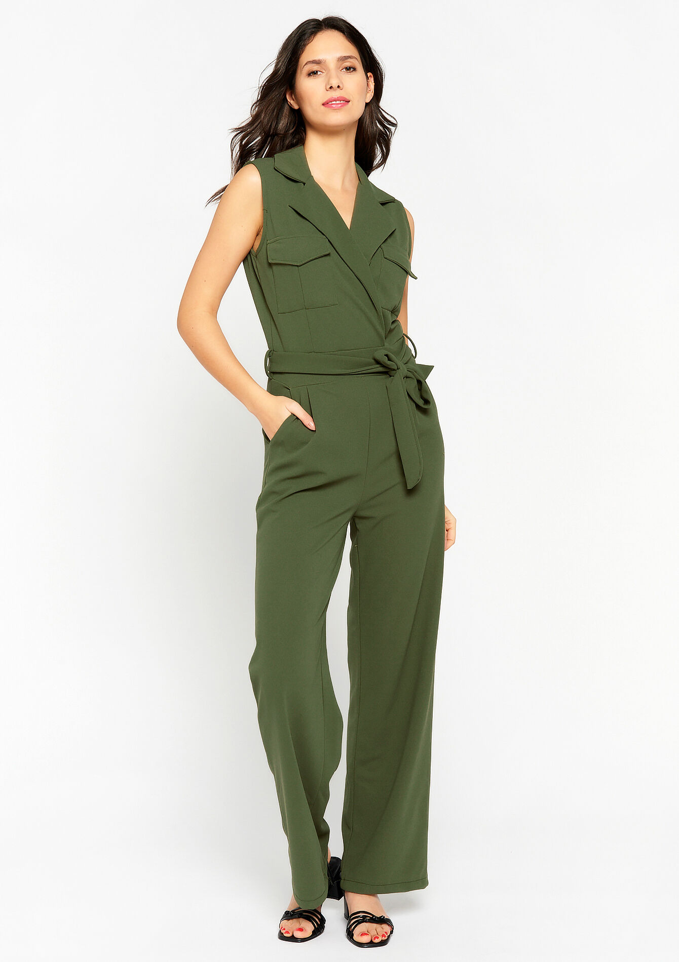 Jumpsuit - KHAKI FADED - 06004391_4326