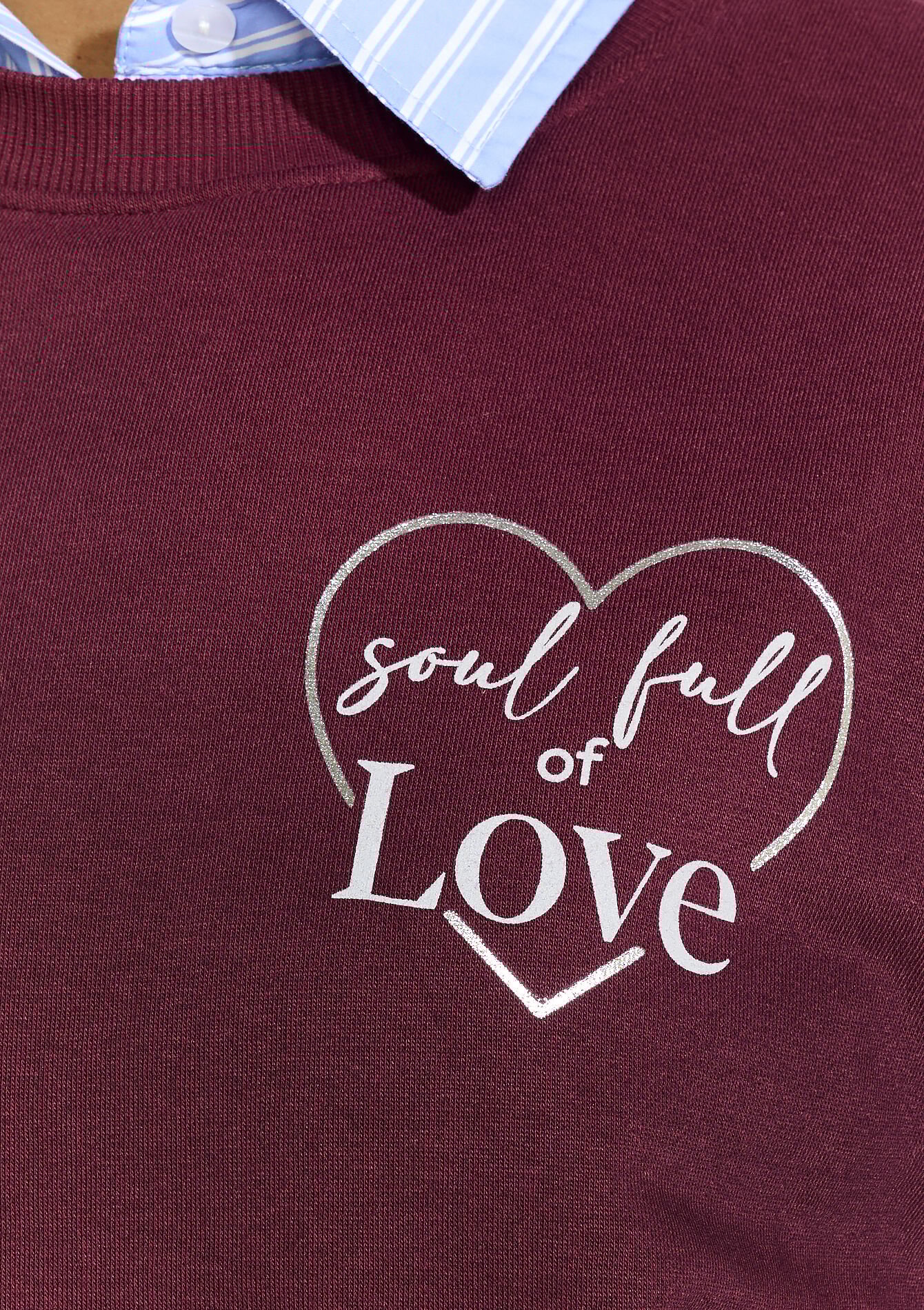 Sweater met tekst, Sweater met tekst - VANILLA WHITE - 03001765