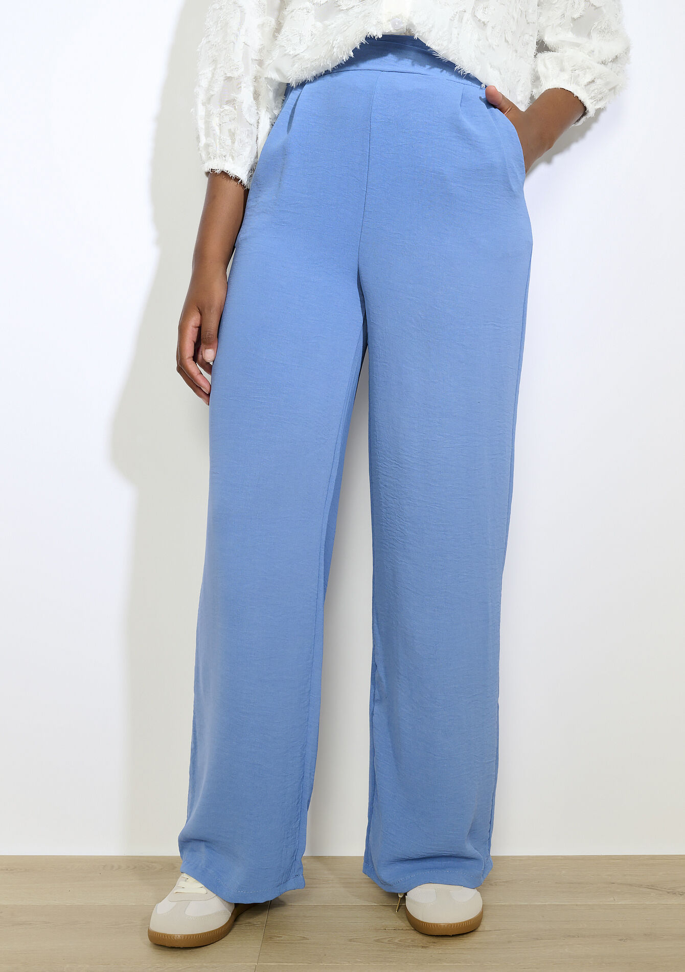 Wijde vloeiende broek, Wijde vloeiende broek - BLUE CLOUD - 06601025_3011