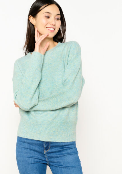 Basic pullover - MINT GREEN - 04006434_1723