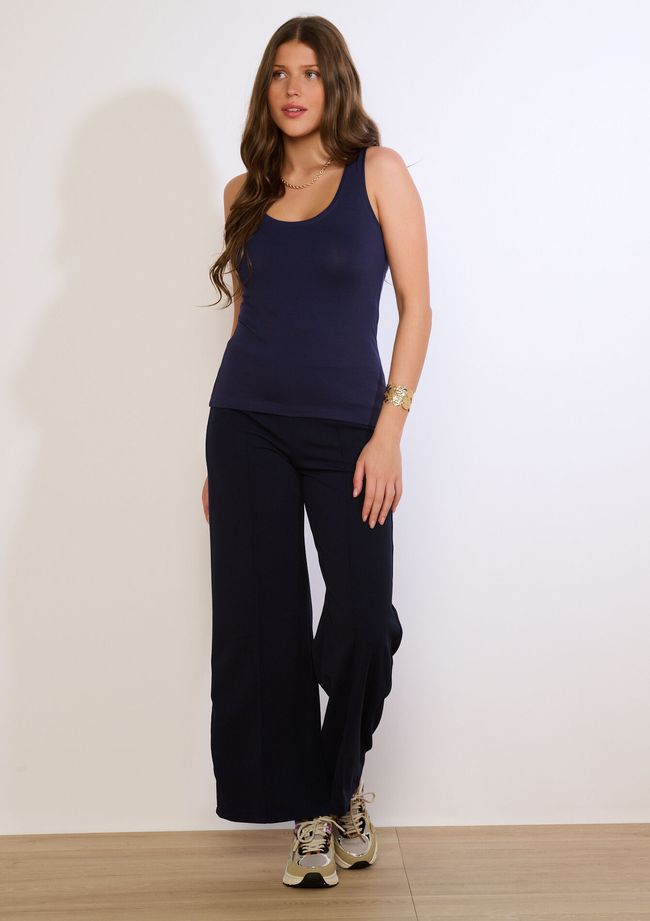 Débardeur ajusté, Débardeur ajusté - NAVY BASIC - 02200526_2723