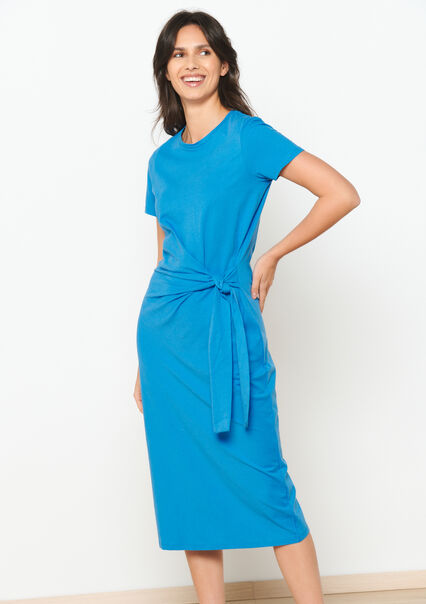 Jersey dress - BLUE FAIENCE - 08103482_1584