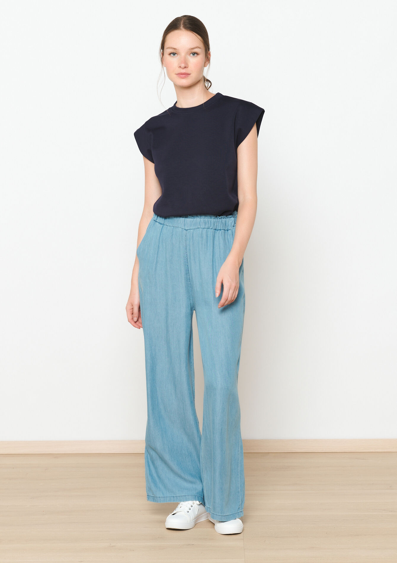 Sweat à manches courtes, Sweat à manches courtes - NAVY BASIC - 03001712_2723