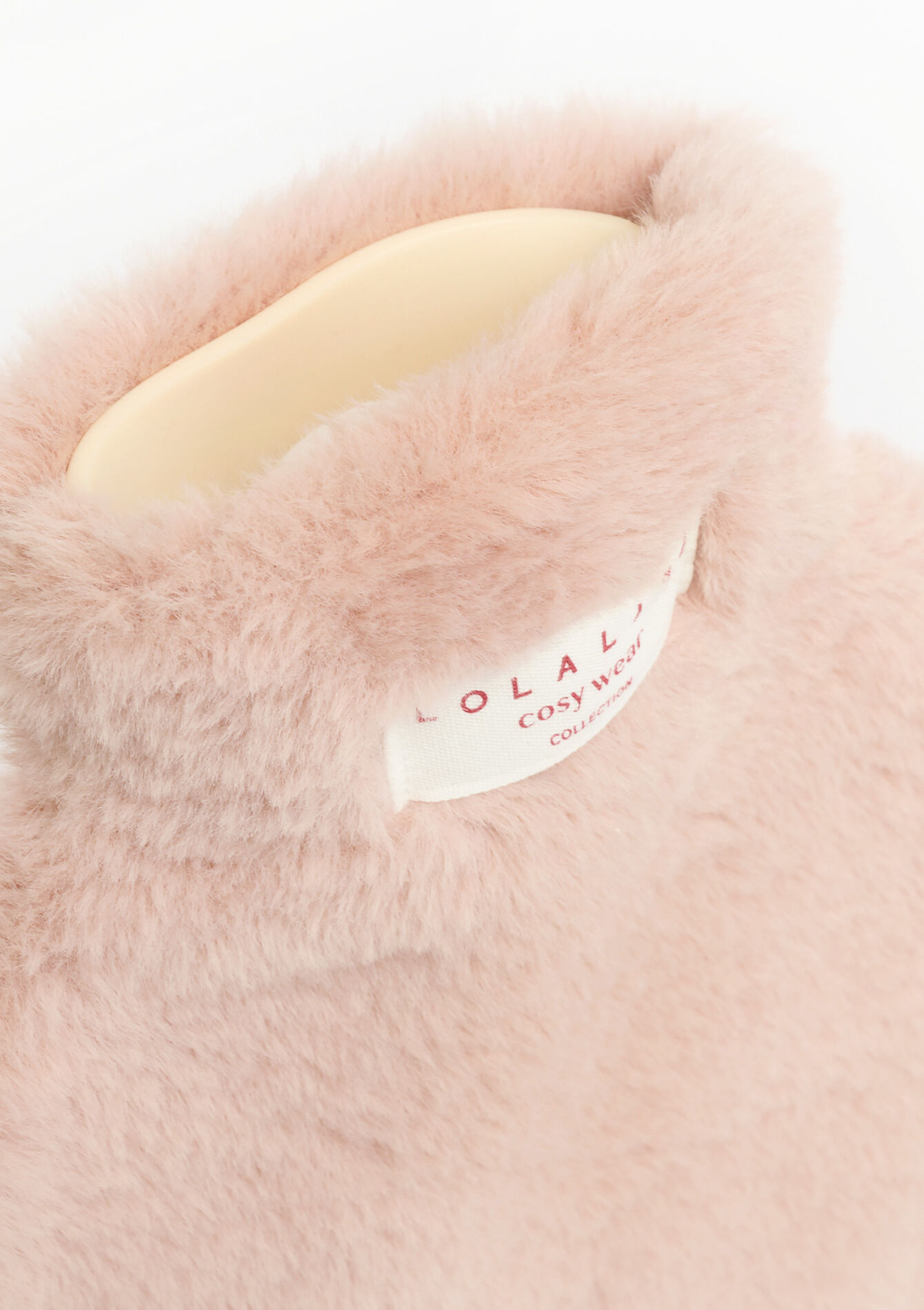 Water bottle with faux fur, Water bottle with faux fur - NUDE PINK - 1085024