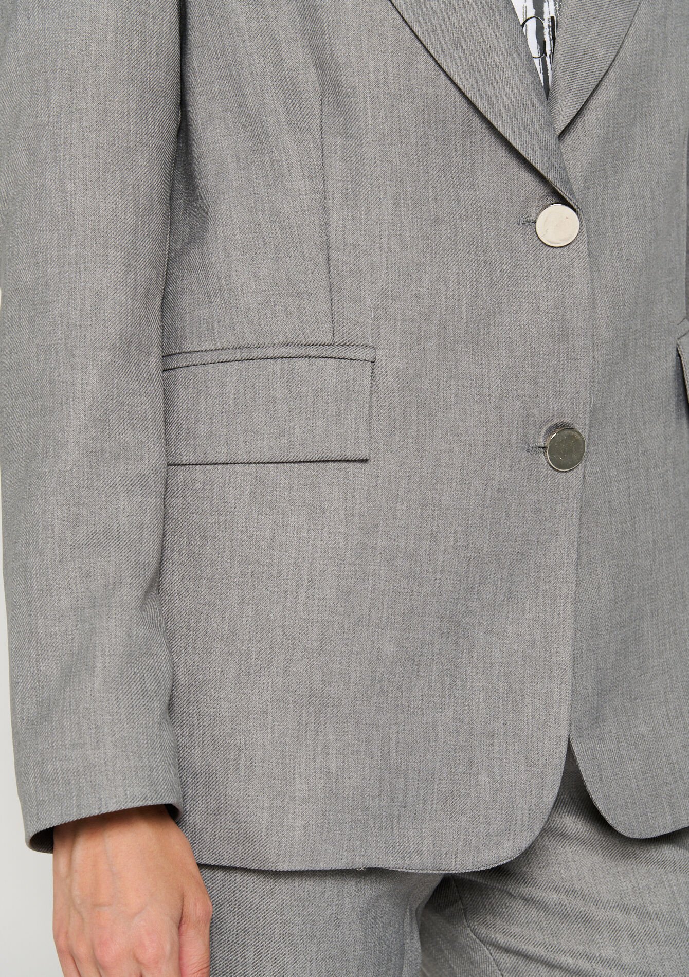 Veste de tailleur, Veste de tailleur - MED GREY - 1084646