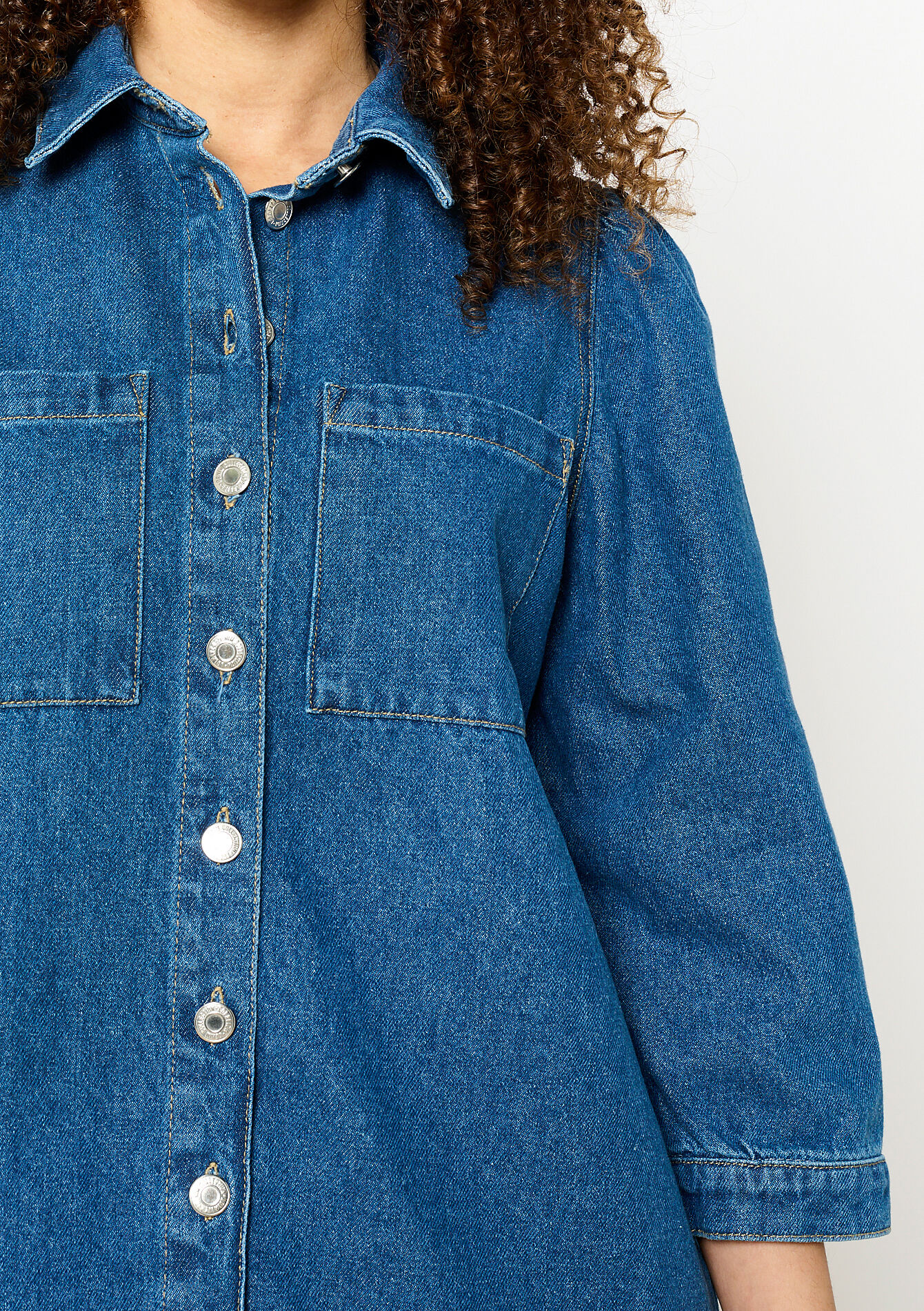 Robe en denim - MEDIUM BLUE - 08103957