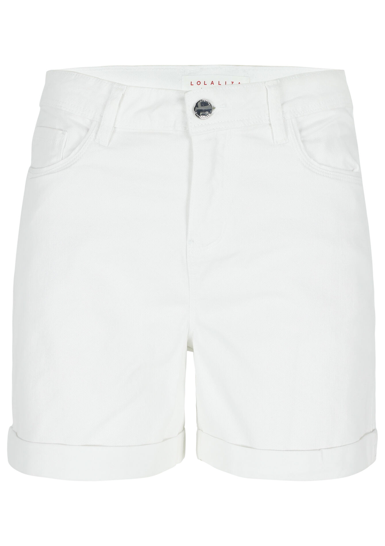 Short met normale taille - OPTICAL WHITE - 06100569_1019