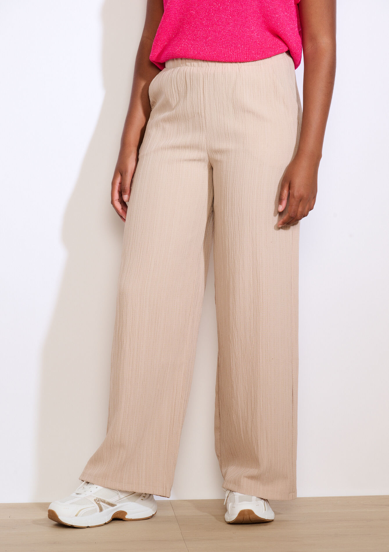 Pantalon fluide moderne - LT BEIGE - 06601033_2527